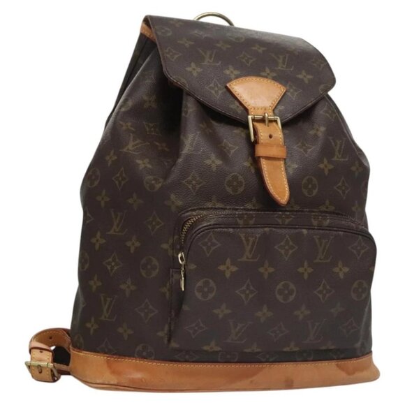 LOUIS VUITTON Monogram Montsouris GM Backpack - Picture 1 of 15